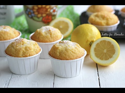 MUFFIN AL LIMONE SOFFICISSIMI