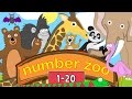 Learn To Count To 20 With Number Zoo Toddler Fun Learning Collection