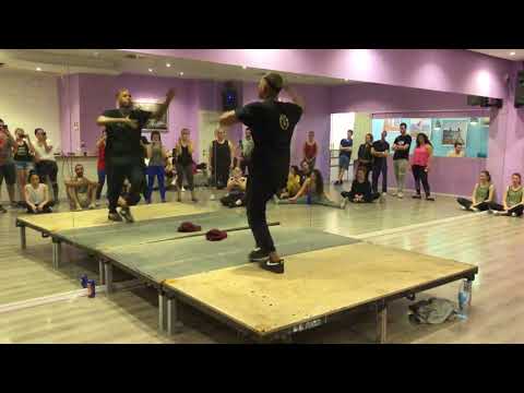 Yoandy Villaurrutia Yoyoflow tumba salsa new style workshop Israel 2018