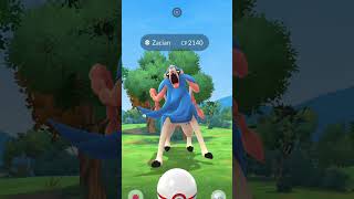 My Second Attempt At A Shiny Background Legendary!!! #pokemongo #shinypokemon