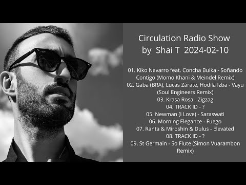 Circulation Radio Show by  Shai T  2024-02-10 with Tracklist