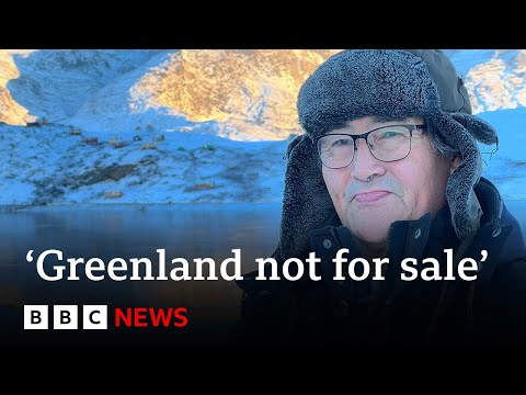 格陵蘭人對唐納德-特朗普有意控制該島的反應 | BBC News (Greenlanders react to Donald Trump’s interest in taking control of island | BBC News)