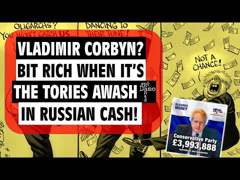 Vladimir Corbyn. A pathetic smear by Johnson, when his is the party of Russian Oligarchs.