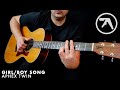 Girl/Boy Song - Aphex Twin - solo acoustic guitar