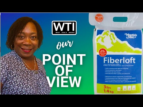 Mountain Mist Polyester Stuffing - WTI product video review