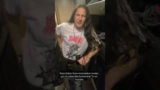 Ross Dolan From Immolation Invites You To Subscribe Extreminal Tv