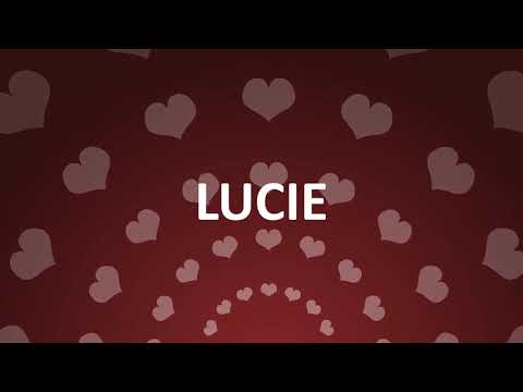 HAPPY BIRTHDAY LUCIE