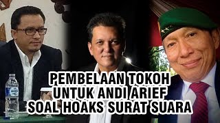 Pembelaan Sejumlah Tokoh untuk Andi Arief yang akan Dipanggil Bareskrim soal Hoaks Surat Suara