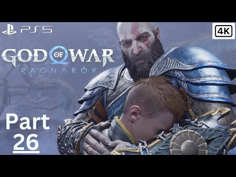 GOD OF WAR RAGNAROK PS5 - Walkthrough Gameplay Part 26 - FULL GAME [4K 60FPS PS5] - No Commentary
