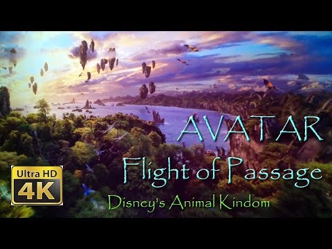 AVATAR Flight of Passage On Ride Ultra HD 4K POV with Queue Walt Disney World Animal Kingdom
