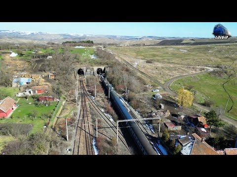 Trenul IR1735 București Nord-Cluj Napoca-Baia Mare Train in Boju - 17 March 2023