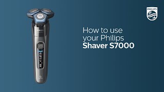 How to use Philips shaver S7000
