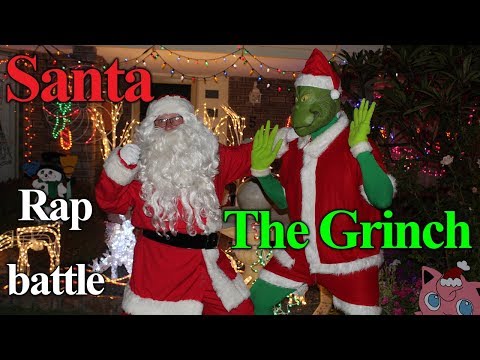 SANTA VS THE GRINCH - RAP BATTLE (OFFICIAL MUSIC VIDEO)