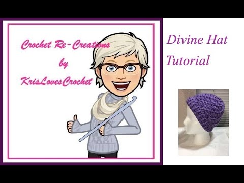 LEFT HANDED ** Divine Hat crochet
