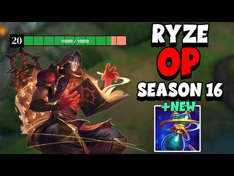 LEVEL 20 Top Ryze is UNSTOPPABLE