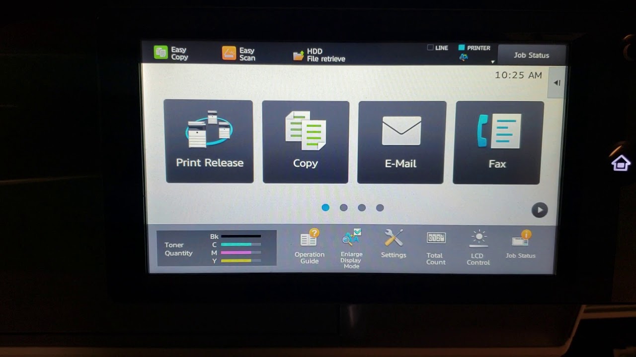 New Sharp Copier Reset Procedure