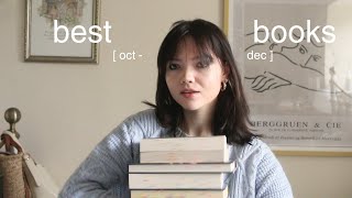 the 5 best books i've read in 2024 | oct - dec