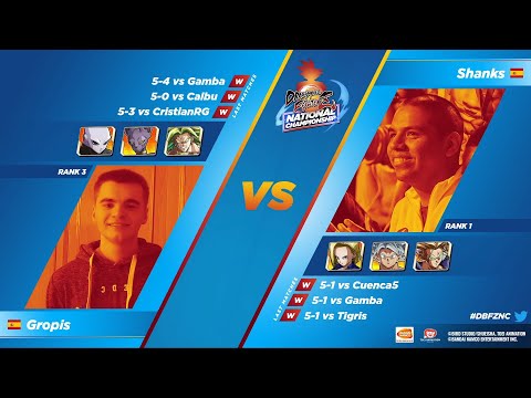 GROPIS vs SHANKS - FT5 | Liga Nacional - España - Semana 4 | Dragon Ball FighterZ