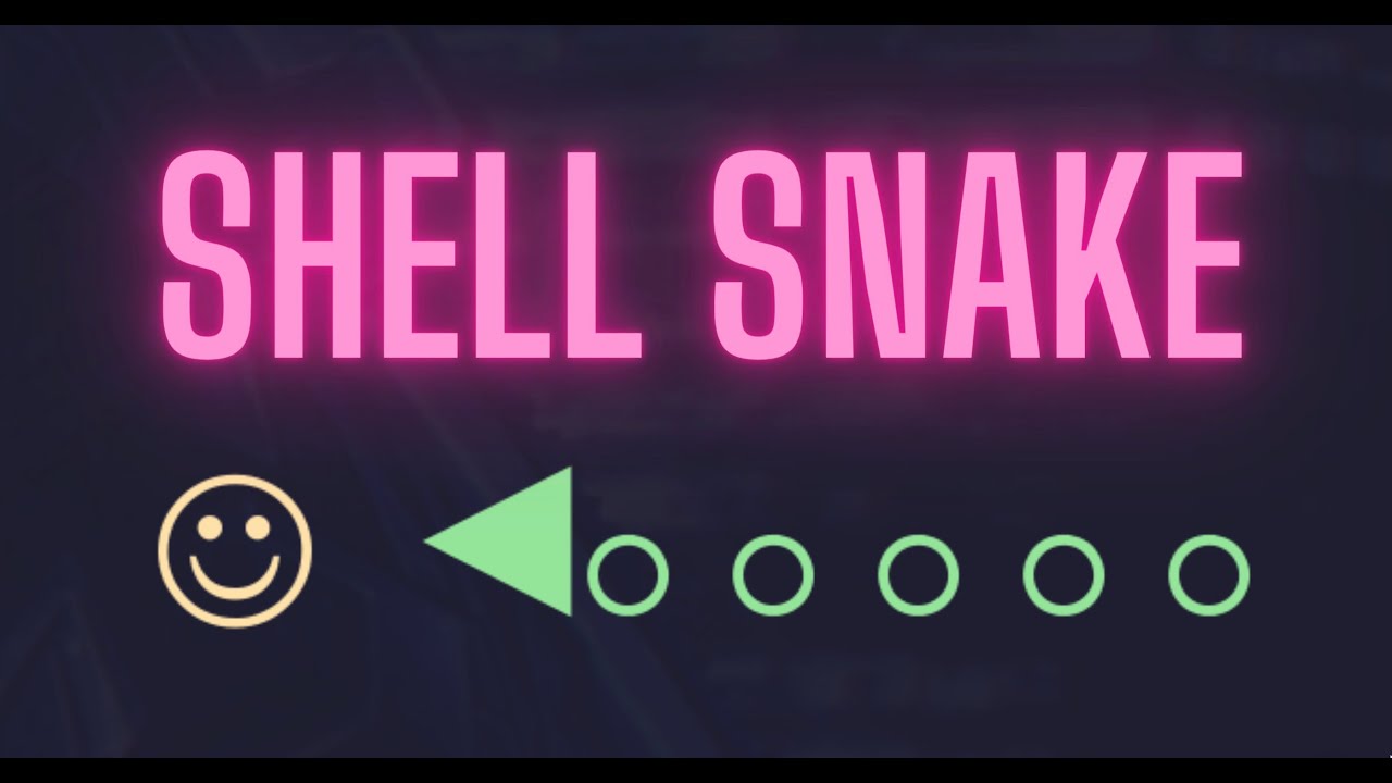 Shell Snake - A portable game of snake in the terminal