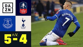 Doppelt wuselig: Richarlison entscheidet Pokalthriller: Everton - Tottenham 5:4 n.V. | FA Cup | DAZN