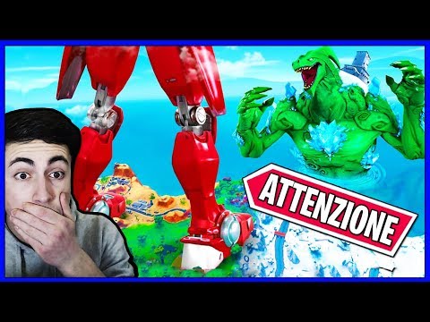IL *NUOVO* ROBOT GIGANTE Sarà COMPLETO Alla FINE Di…! ** EVENTO ASSURDO Su Fortnite **