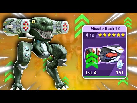 Zephyr With Missile Rack 12 🔥 | Missile Rack 12 Unlock - Mech Arena