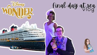 disney wonder alaskan cruise day six final day at sea | vlogtober day 24