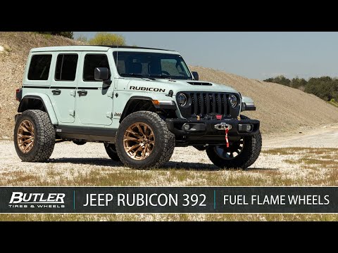 Jeep Rubicon 392 | 22in Fuel Flame Wheels | Butler Tire