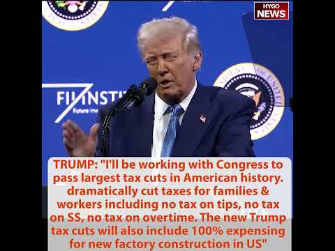 Trump: Largest Tax Cuts in History, USAID Eliminated, All DEI Officers 'Deleted,' DOGE Saved $55 Billion