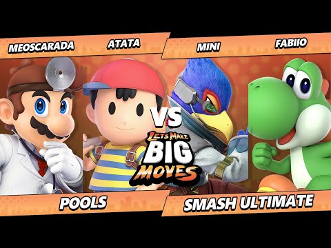 LMBM 2023 - Meoscarada & ATATA Vs Mini & Fabiio - SSBU Ultimate Tournament