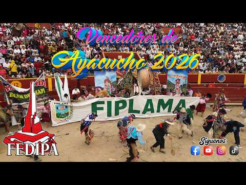 LA MAR  | Carnaval Vencedores de Ayacucho 2026 FEDIPA I Plaza de Acho I Lima Perú