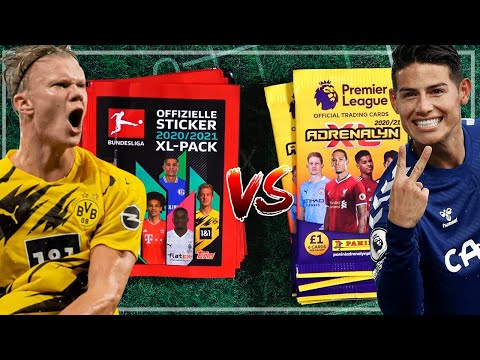 BUNDESLIGA vs PREMIER LEAGUE 20/21 DRAFT UNBOXING BATTLE 😱🔥