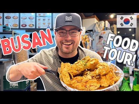 Busan Food Tour!! South Korea is DELICIOUS🇰🇷