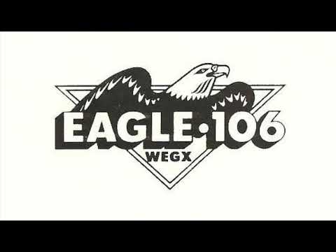 WTRK WEGX Philadelphia - End of Electric 106 - Eagle 106 Launch - March 13 1987 - Radio Aircheck