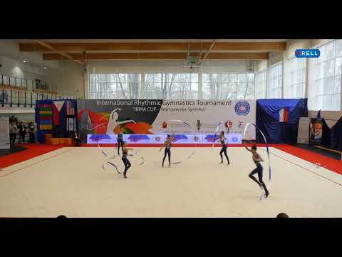 Junior Group Team Ukraine 5 Ribbons 22,150 - Irina Cup 2021 (Poland)