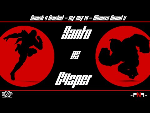 FNF 12-26-14 - Smash 4 - Santo vs. C4sper - Winners Round 2