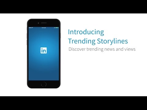 Introducing LinkedIn Trending Storylines