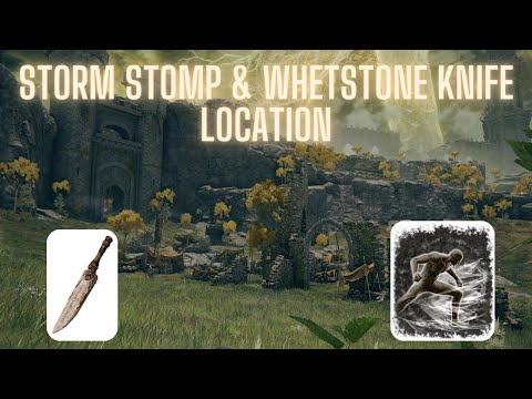 Storm Stomp and Whetstone Knife Location - Elden Ring (4K 60FPS)