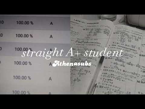 straight A+ student • increase intelligence subliminal FREE from low grades ////good grades only