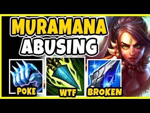 Bruiser Nidalee Top 100% W/R Build! Muramana Abusing! (Ranked) - League of Legends