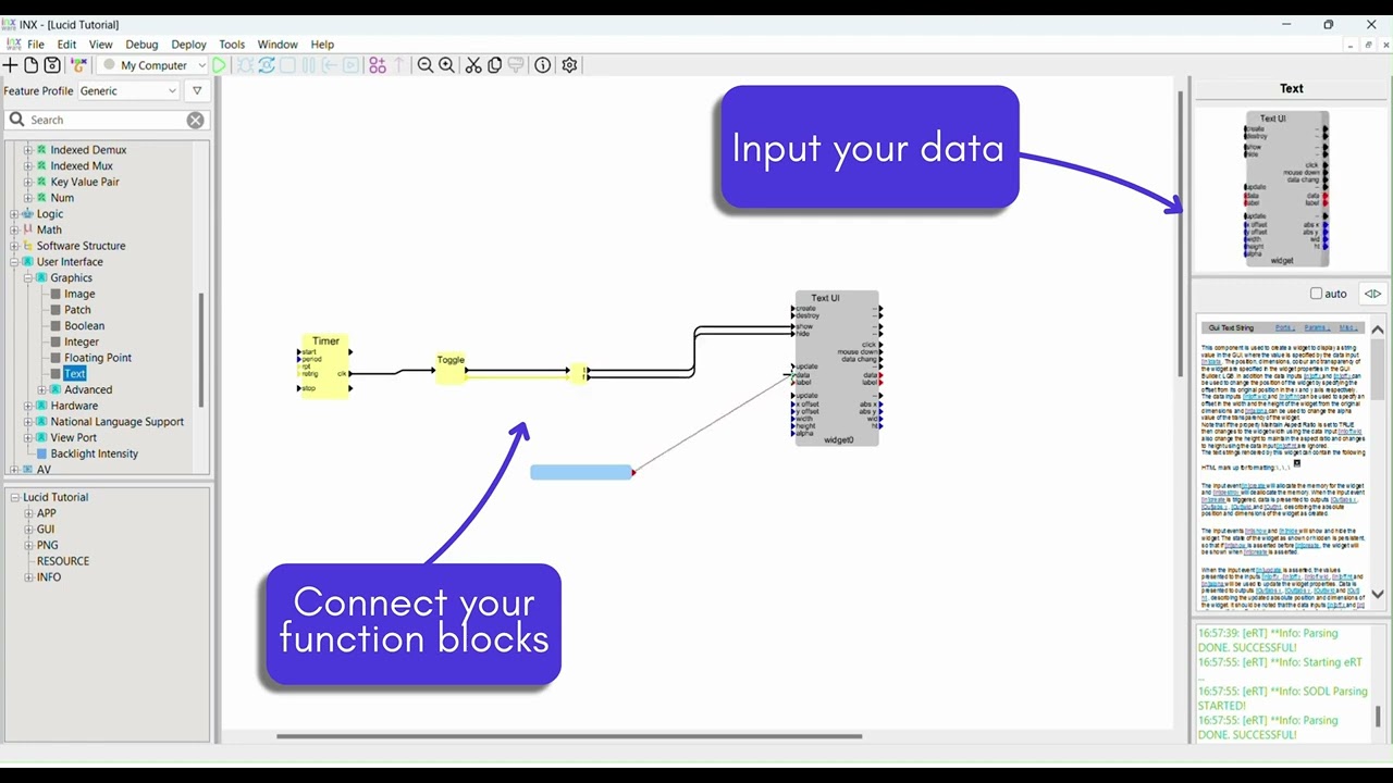 How to get started with Lucid/inxware