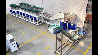 15B High-efficiency Nuts,Bolts,Furniture Parts,Nails,Screws,Hardware Packaging Machine with conveyor