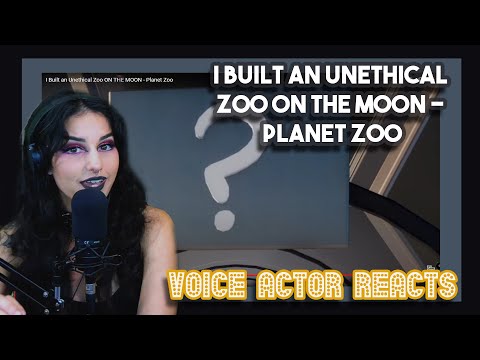 I Built an Unethical Zoo ON THE MOON - Planet Zoo by Let's Game it Out | First Time Watching