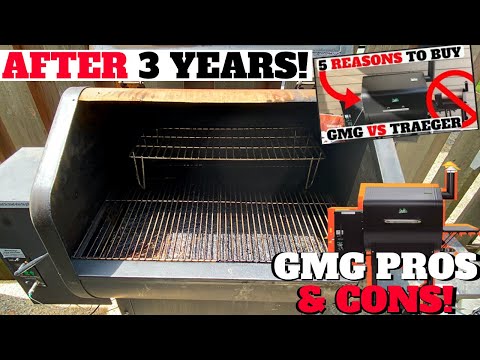 3 Years AFTER USING Green Mountain Grill vs Traeger PELLET GRILL Pros & Cons!