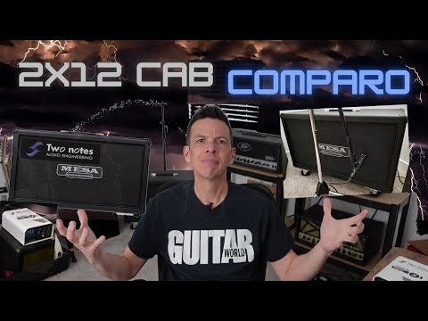 Mesa Boogie 2x12 Cab Comparo - Mesa Boogie 2x12 V.S. TwoNotes DynIr Mesa Boogie 2x12