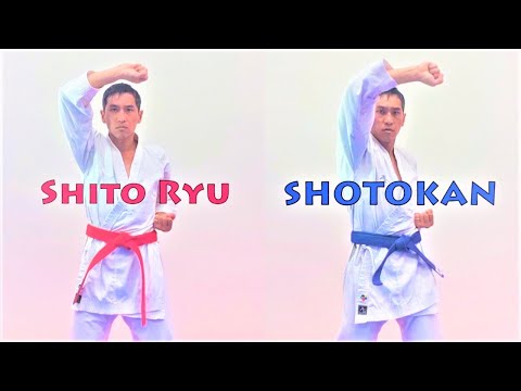 Shito Ryu VS  Shotokan - Uke Hand Blocks (Funny Version)