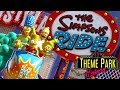 The Theme Park History Of The Simpsons Ride Universal Studios Florida Universal Studios Hollywood