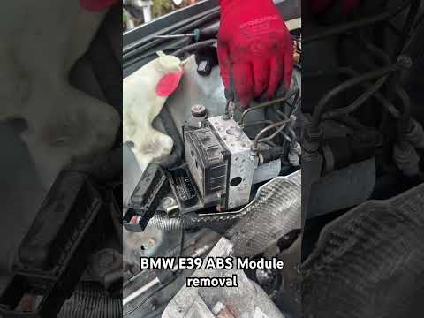 BMW E39 ABS Module removal #bmw #absmoule #automobile #e39 #mechanic #asmr #bmwe39