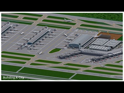 TheBuildingDuck - Building a Mega Airport in Minecraft [Timelapse]