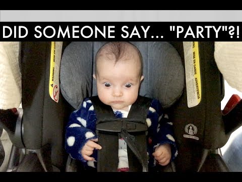 TWIN GIRLS FIRST PARTY + HIP ULTRASOUND + GIVEAWAY! - Daily Vlog /// McHusbands